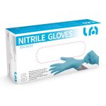 Guantes de nitrilo azul eco T7-S 100 Und