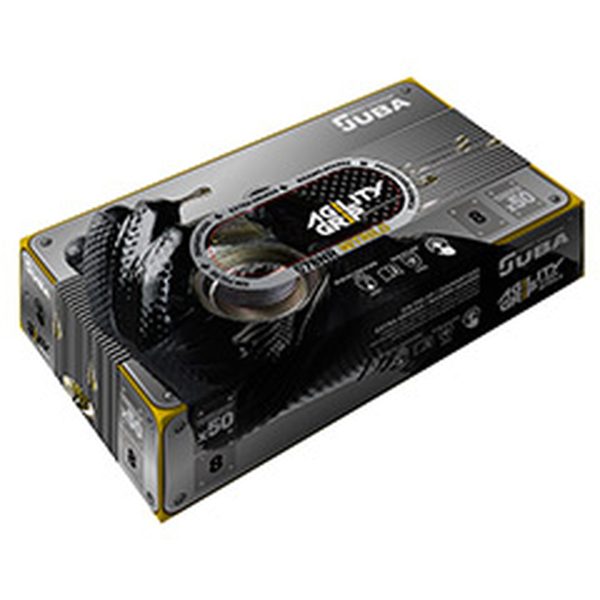 Guantes de nitrilo negro diamantado T8-M 50 und