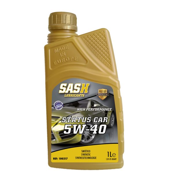 ACEITE MOTOR 5W40 STATUS CAR 1 L 12 UND